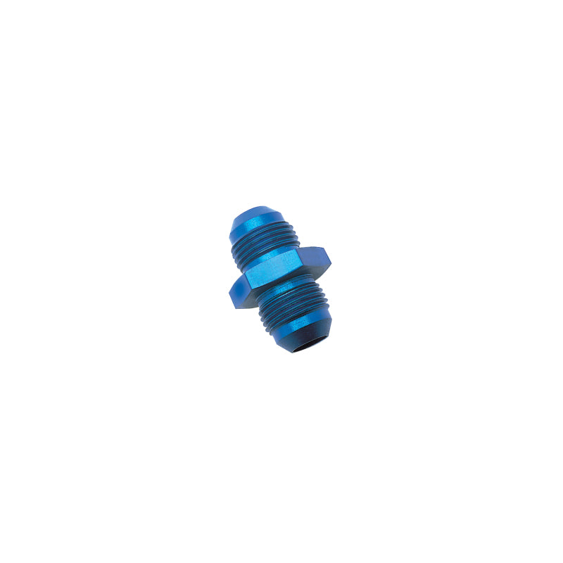 Russell -6 AN Flare Union Adapters (Blue Finish) 660350 Photo - Primary
