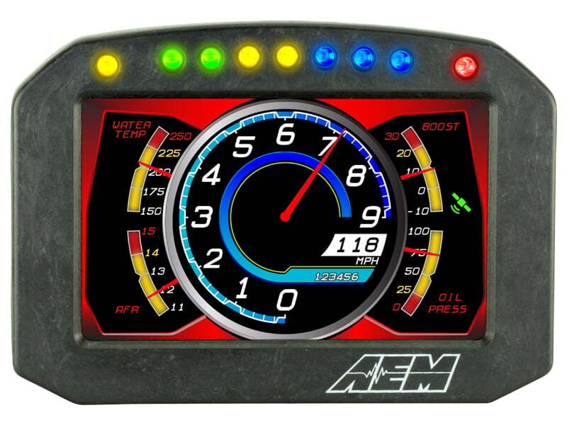 AEM CD-5L Carbon Logging Flush Digital Dash Display 30-5601F 30-5601F Photo - out of package