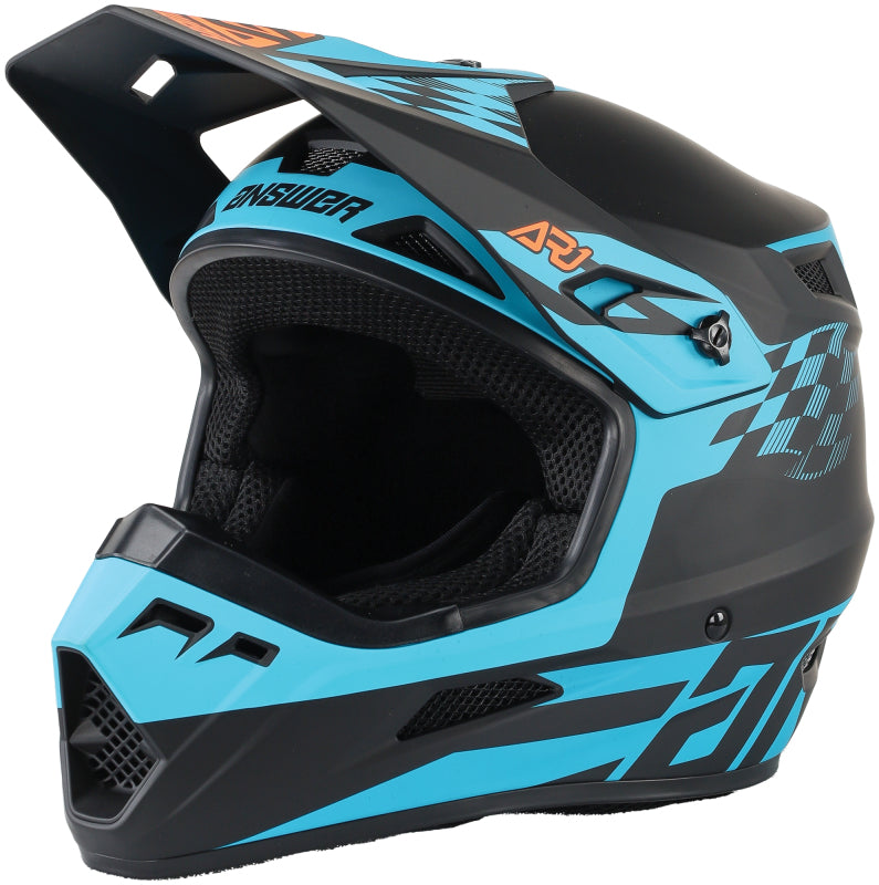 Answer AR1 Sweep Helmet Black/Astana/Hyper Orange Youth - Large 442932 442932 User 1