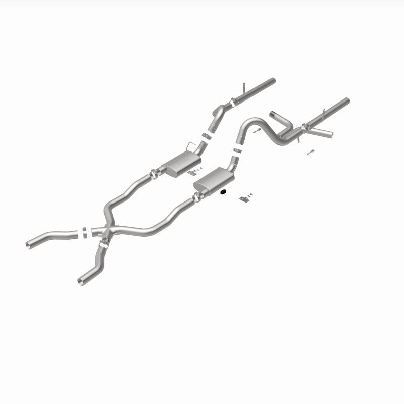 MagnaFlow Chevrolet Bel Air Street Series Crossmember-Back Performance Exhaust System 16596 360 Degree Image Set