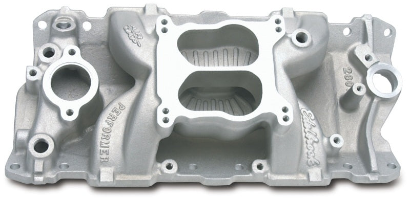 Edelbrock SBC Perf Air Gap Manifold 2601 Photo - Primary