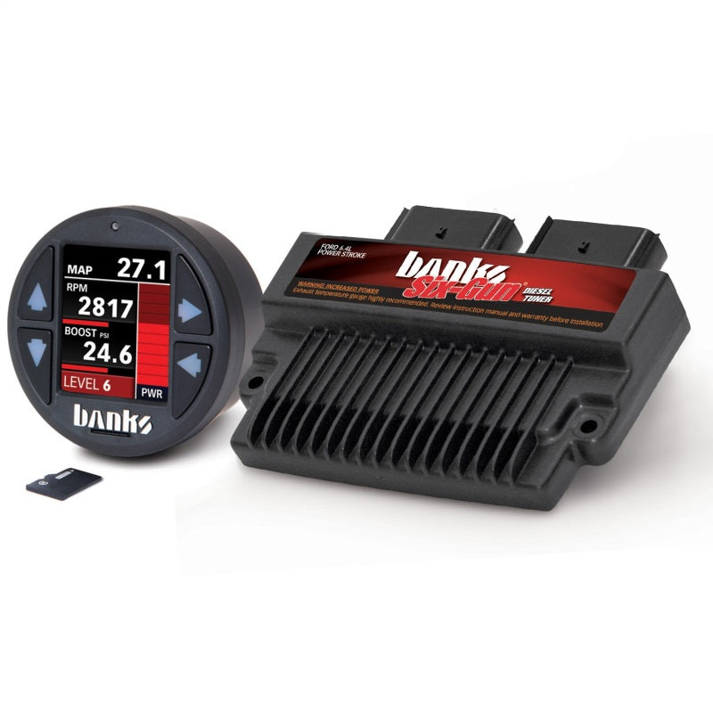 Banks 08-10 Ford F-250/F-350/F-450 6.4L Six-Gun Diesel Tuner w/ iDash-1.8 DataMonster 61452 61452 Photo - Primary