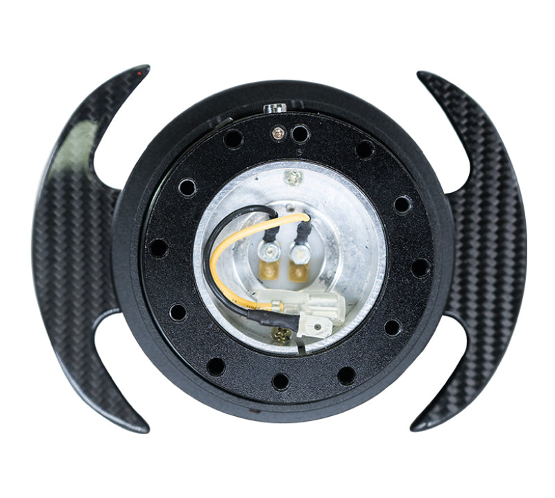 NRG Quick Release Kit- Black Body/Carbon Fiber Ring SRK-650CF Photo - Primary