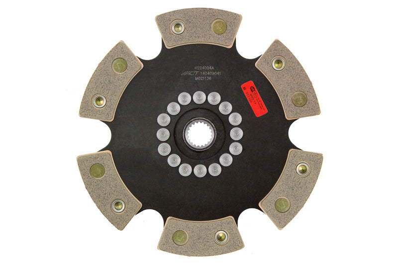 ACT 6-Puck Solid Hub Race Disc Hyundai Santa Fe Base V6 01-04 6224004A Photo - Primary