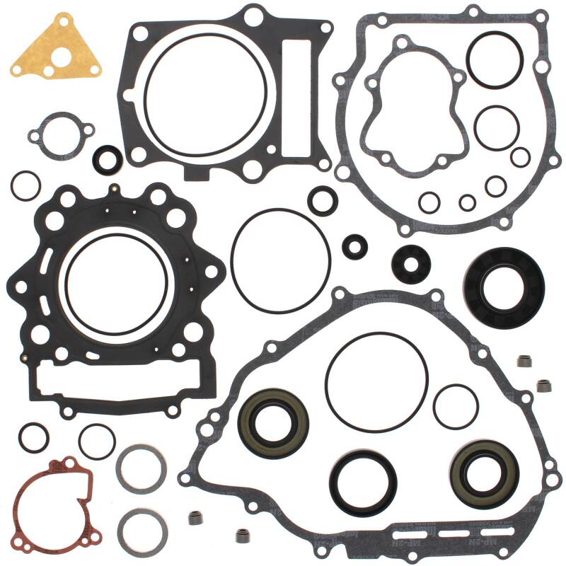 Vertex Pistons Vertex Gaskets 09-14 Yamaha YFM550 Grizzly Complete Gasket Kit w/ Oil Seals 811946 811946 Photo - Primary