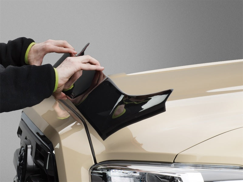 WeatherTech 2014+ Chevrolet Impala Hood Protector - Black (Hood Mount) 55137 55137 Photo - Primary