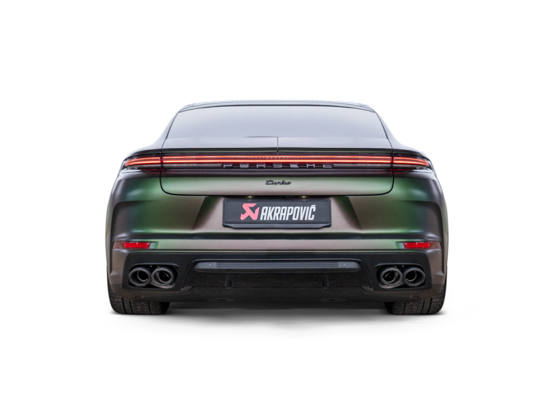 Akrapovic 2024+ Porsche Panamera Slip-On Line (Titanium) w/ Carbon Tips: Requires V6 or V8 fit kit S-PO/T/5H S-PO/T/5H User 1