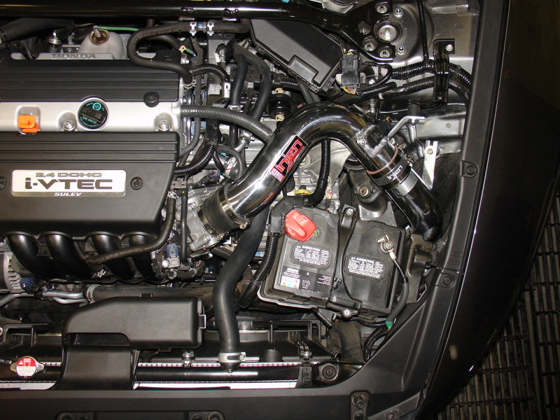 Injen Black Cold Air Intake 08-09 Accord Coupe 2.4L 4 Cyl SP1675BLK Photo - Mounted