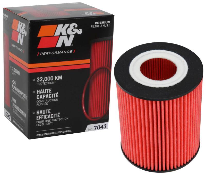 K&N Engineering Oil Filter KNEHP-7043 HP-7043 Photo - out of package