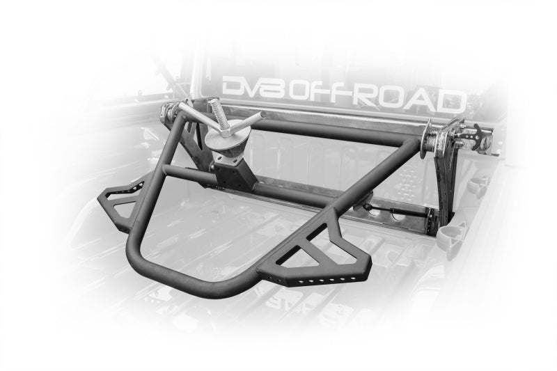 DV8 Offroad 2019+ Jeep Gladiator In-Bed Adjustable Tire Carrier TCGL-01 TCGL-01 Photo - Primary