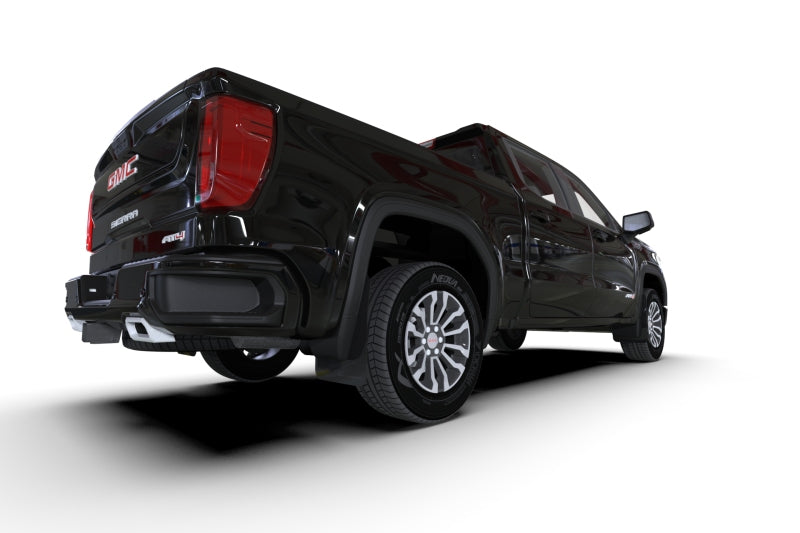 Rally Armor 19-24 GMC Sierra 1500 AT4 Black UR Mud Flap w/ Metallic Black Logo MF100-UR-BLK-MBK MF100-UR-BLK-MBK User 1