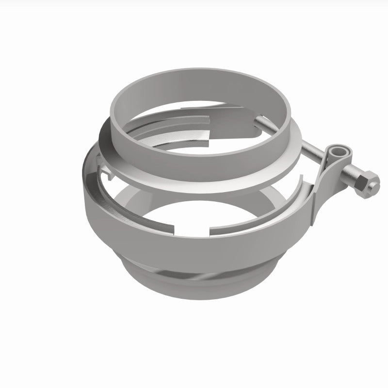 MagnaFlow Stainless Steel V-Band Clamp 10170 360 Degree Image Set