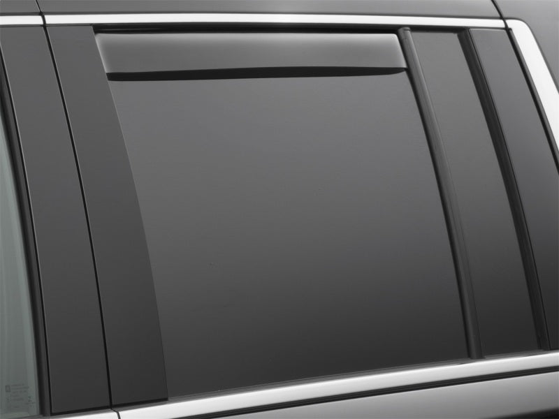 WeatherTech 16-19 Chevrolet Cruze Rear Side Window Deflectors - Dark Smoke 81865 81865 Photo - Mounted