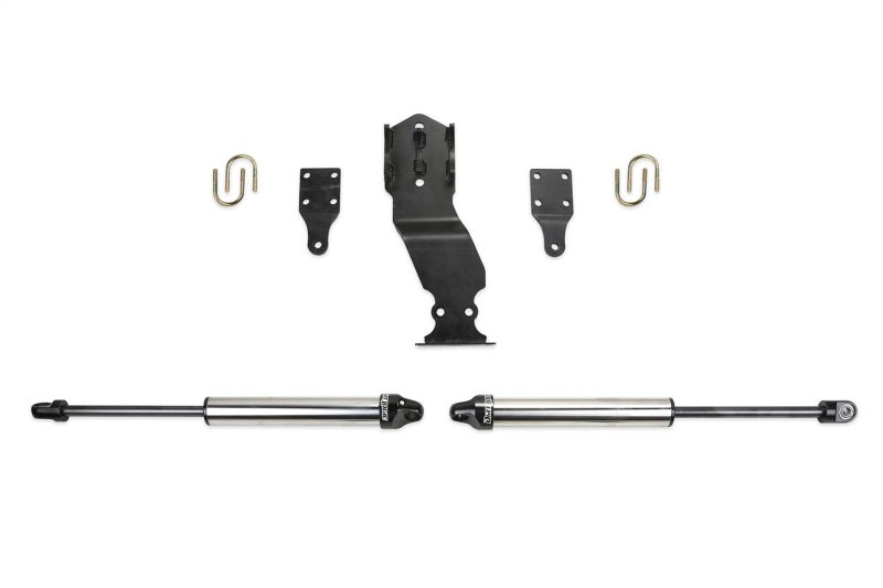 Fabtech 17-20 Ford F250/F350 4WD Dual Steering Stabilizer System w/DL 2.25 Shocks FTS22303 FTS22303 Photo - Primary