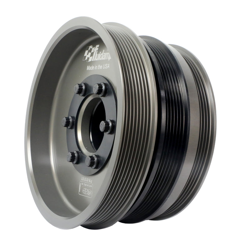 Fluidampr 12-15 Chevrolet Camaro ZL1 6.2L LSA Supercharged Steel Internally Balanced Damper 810101 810101 Photo - Primary