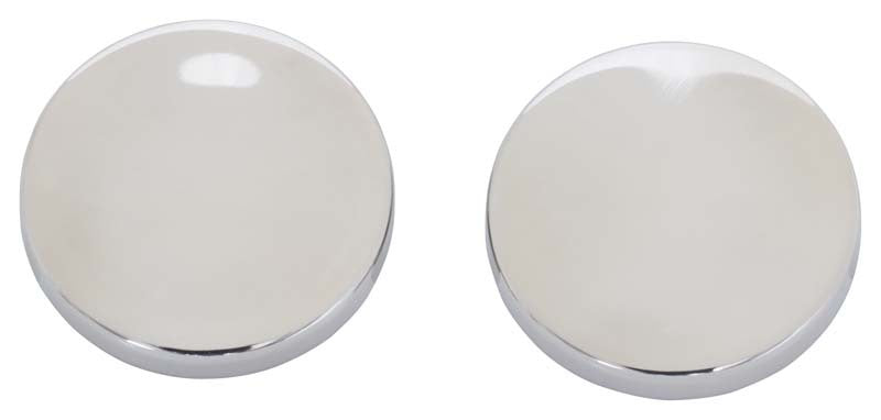 Kentrol 07-18 Jeep Wrangler JK Liftgate Button Covers Pair - Polished Silver 30022 30022 Photo - Primary
