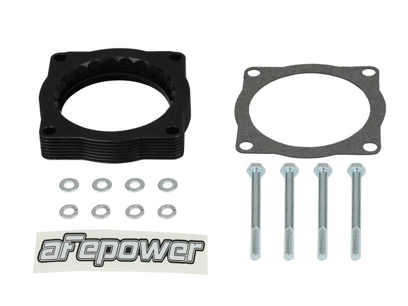 aFe Silver Bullet Throttle Body Spacer 07-13 BMW 328i (E90/E91/E92/E93) L6-3.0L N52 46-31011 46-31011 Photo - Unmounted