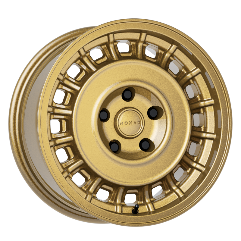Nomad N502GR Arvo 15x7in / 5x114.3 BP / 15mm Offset / 72.62mm Bore - Gloss Gold Wheel N502GR-57012+15 N502GR-57012+15 Photo - Primary