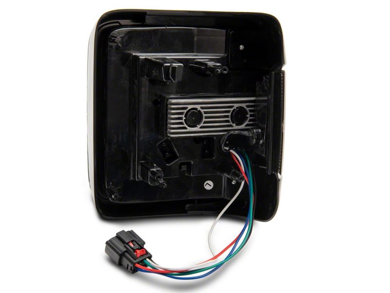 Raxiom 18-23 Jeep Wrangler JL Axial Series LED Tail Lights- Blk Housing (Smoked Lens) J142664-JL J142664-JL Photo - Close Up