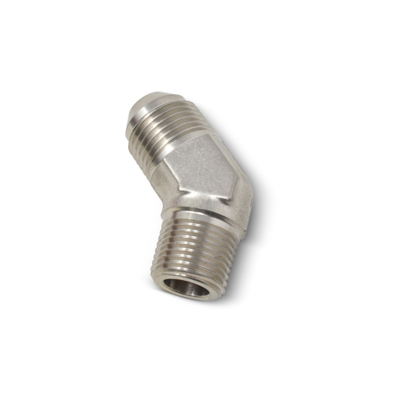 Russell Performance -10 AN to 1/2in NPT 45 Degree Flare to Pipe Adapter 660971 660971 Photo - out of package
