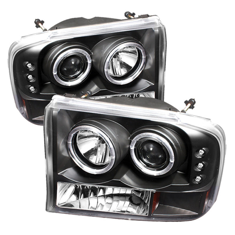 Spyder Ford F250 Super Duty 99-04 Projector Version 2 LED Halo LED Blk PRO-YD-FF25099-1P-G2-BK 5010339 5010339 Photo - Primary