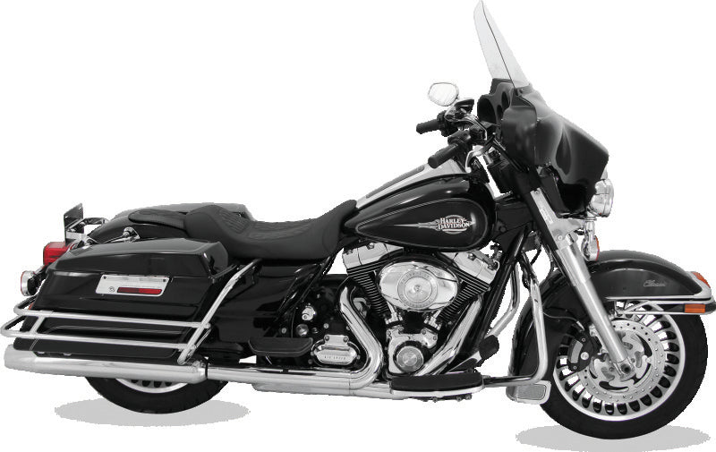 Mustang Motorcycle Mustang 08-21 Harley Electra Glide Std,Rd Glide,Rd King,Str Glide Solo Seat w/Diamond Stitch - Black 76969 76969 User 1