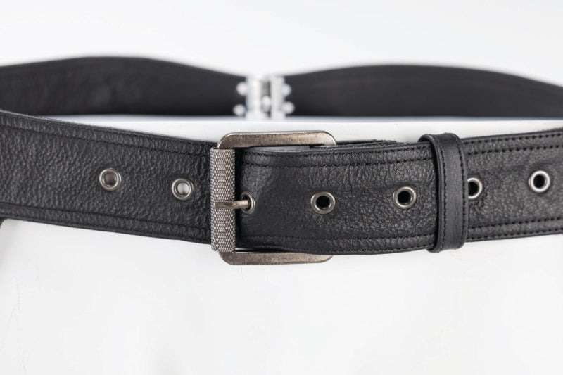 Kuryakyn Leather By River Road Longhaul Leather Chaps Black - Large 094440 094440 User 3