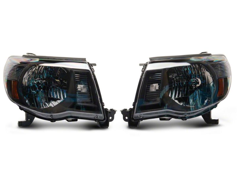 Raxiom 05-11 Toyota Tacoma Axial Series OE Replacement Headlights- Blk Housing (Clear Lens) TT26260 TT26260 Photo - Close Up