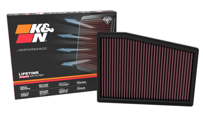 K&N Engineering K&N 22-23 Cadillac CT5 V8-6.4L Replacement Air Filter 33-5128 33-5128 Photo - out of package