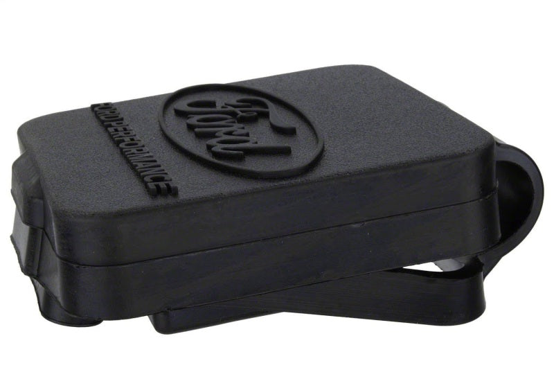 Ford Racing Rubber 2in Hitch Receiver Cover w/Ford Oval/Ford Performance Logo M-1840-FP M-1840-FP Photo - Unmounted