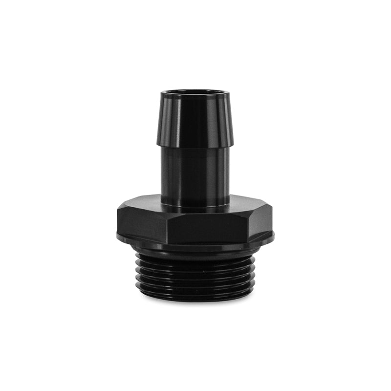 Mishimoto -16ORB to 3/4in. Hose Barb Aluminum Fitting - Black MMFT-16ORB-34BK MMFT-16ORB-34BK Photo - Primary