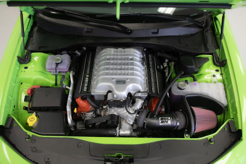 K&N Engineering 17- Challenger Hellcat 6.2L Air Intake System KNE69-2553TTK 69-2553TTK Photo - Mounted