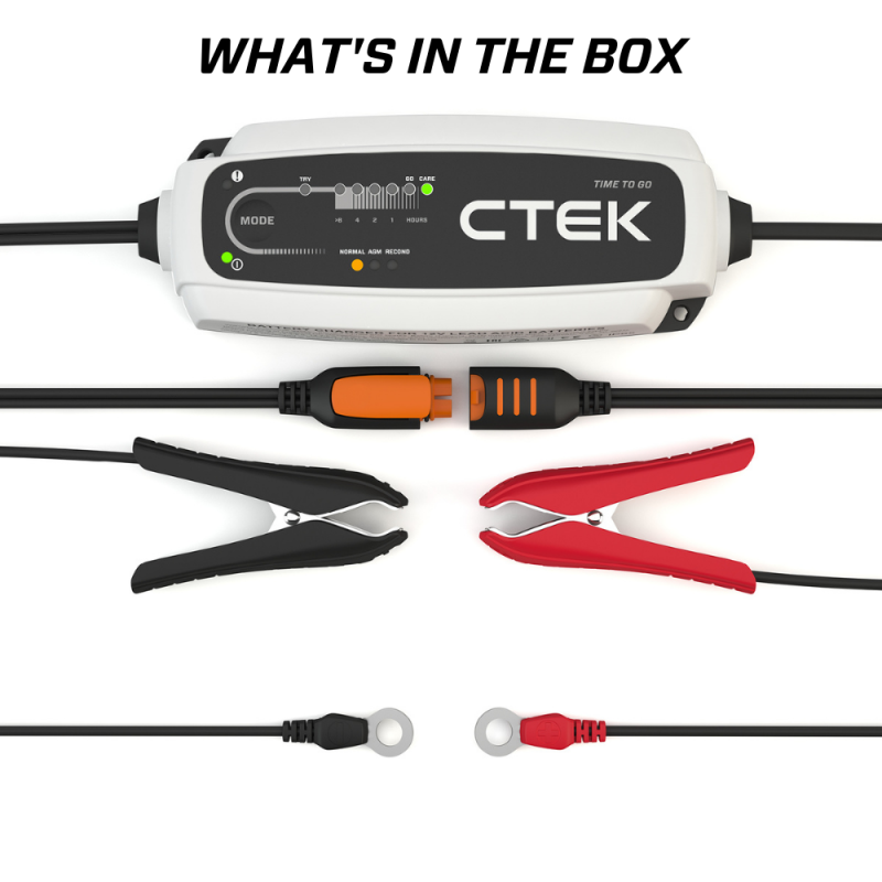 CTEK Battery Charger - CT5 Time To Go - 4.3A 40-255 40-255 Photo - out of package