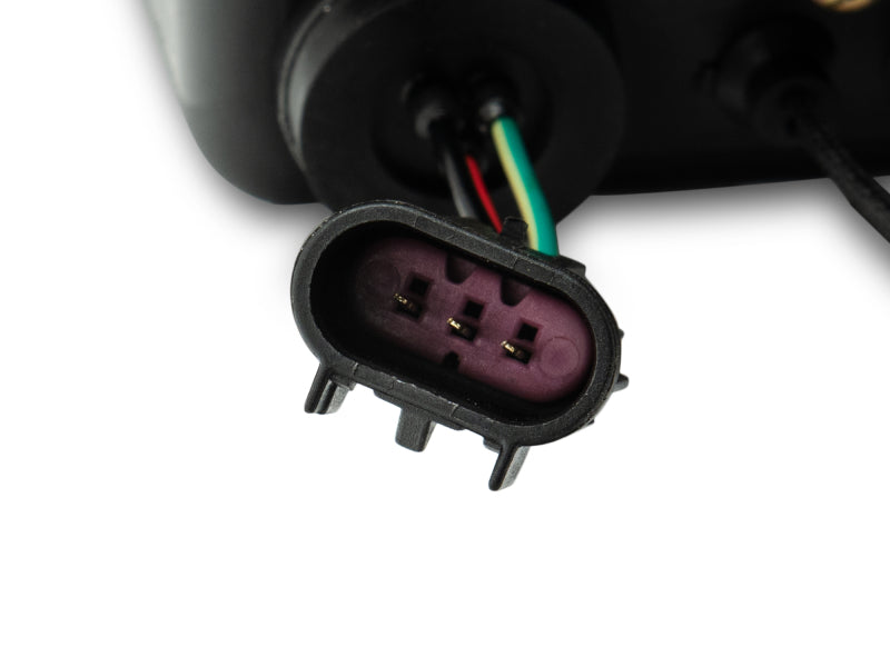 Raxiom 04-08 Ford F-150 Dual LED Halo Projector Headlights- Black Housing (Clear Lens) T542827 T542827 Photo - Close Up