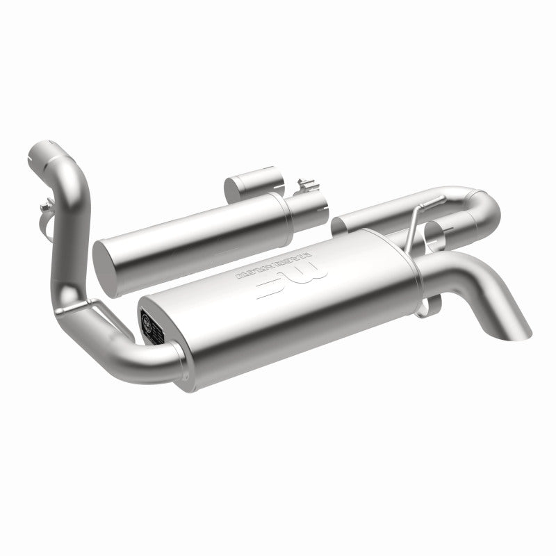 Magnaflow 18-23 Jeep Wrangler JL 2.0L/3.6L Overland Series Axle-Back Exhaust 19620 19620 360 Degree Image Set