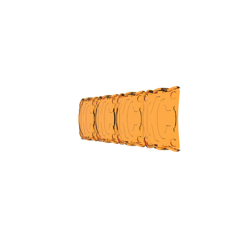 KC HiLiTES FLEX ERA LED Light Bar 10in. Light Shield - Amber (SHIELD ONLY) 5333 5333 User 2