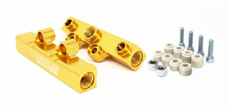 Torque Solution Top Feed Fuel Rails: 02-14 Subaru WRX / 07-18 STI - Gold TS-SU-400G.2 TS-SU-400G.2 User 1