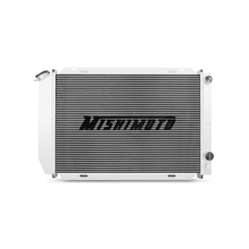 Mishimoto Aluminum Racing Radiator 79-93 Ford Mustang Manual Transmission MMRAD-MUS-79DP Photo - Close Up