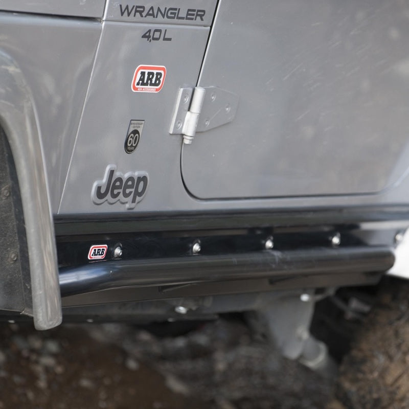 ARB Deluxe Rock Rails Rocker Guards Tj Swb All 4450010 4450010 Photo - Mounted