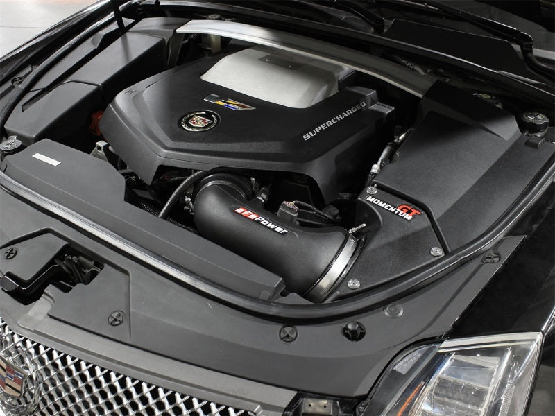 aFe Cold Air Intake System, Momentum GT PRO DRY S for Cadillac CTS-V 09-15 51-74207 Photo - Mounted