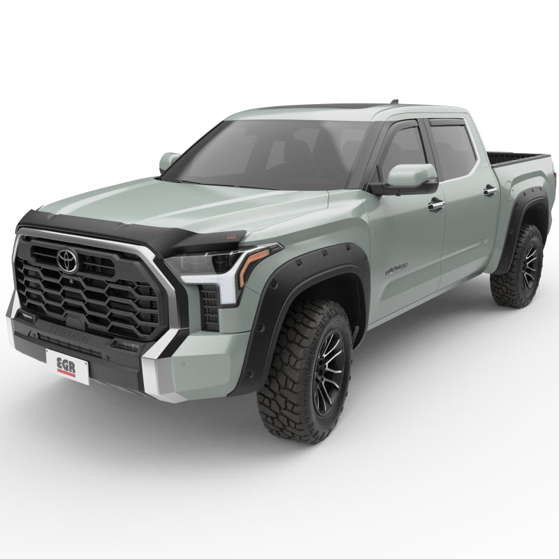 EGR 22-23 Toyota Tundra Superguard Hood Guard - Dark Smoke 305401 305401 Photo - Close Up