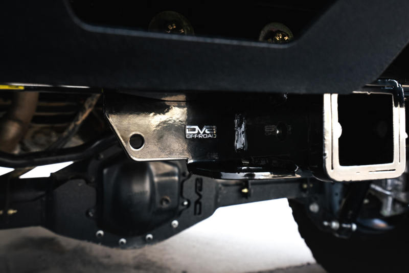 DV8 Offroad 07-21 Jeep Wrangler (JK/JL) Bolt-On Hitch w/o Lights AHJP-02 AHJP-02 Photo - Mounted