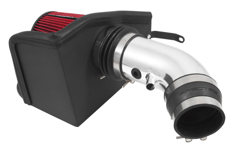 Spectre 12-18 Jeep Grand Cherokee V8-6.4L F/I Air Intake Kit - Polished w/Red Filter 9039 9039 Photo - lifestyle view