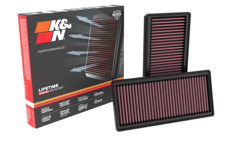 K&N Engineering K&N 18-23 Mercedez Benz G500/G550/GLS580/GLE580/S560/S580 Drop In Air Filter 33-3183 33-3183 Photo - out of package
