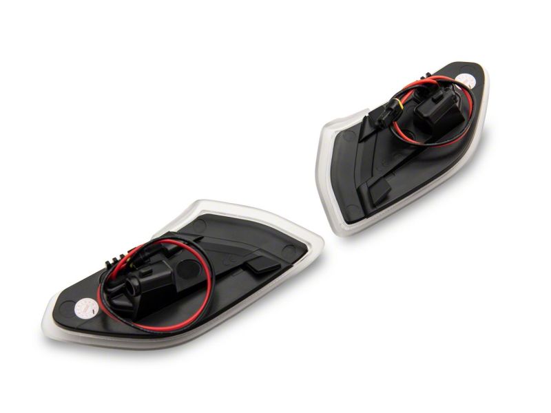 Raxiom 18-23 Jeep Wrangler JL Axial Series LED Fender Flare Marker Lights- Clear J134142-JL J134142-JL Photo - Close Up