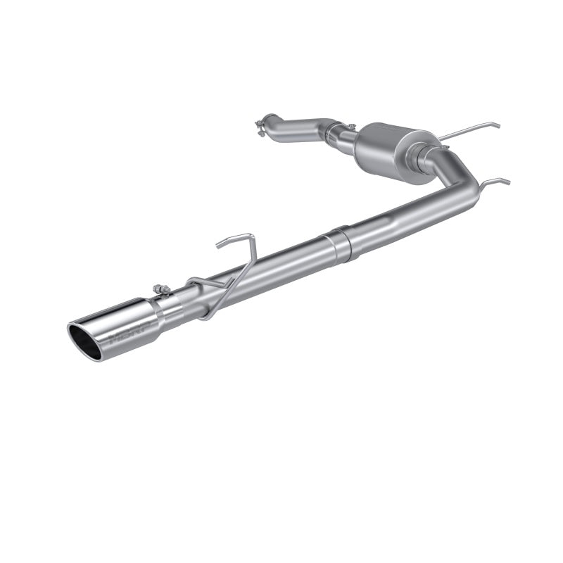 MBRP 2022+ Ford Maverick Aluminized Steel 4in OD Tip Single Side Exit 3in Cat Back Exhaust S5267AL S5267AL Photo - Primary