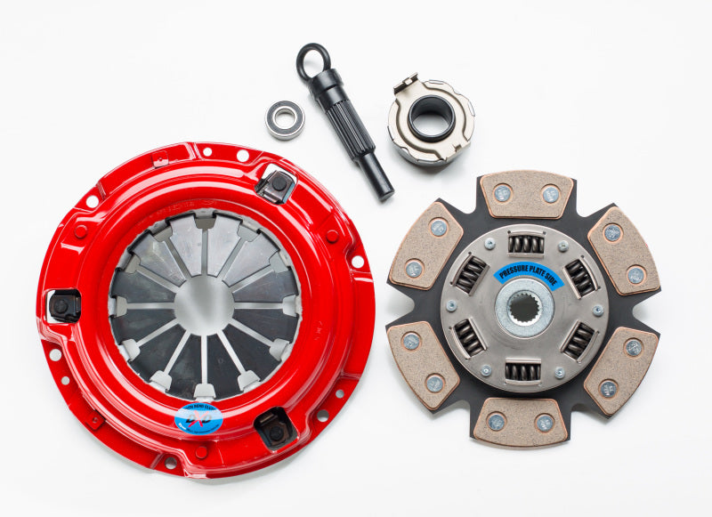 South Bend Clutch South Bend / DXD Racing Clutch 96-00 Honda Civic DOHC D16Y5/7/8/Z6 1.6L Stg 2 Drag Clutch Kit KHC08-HD-DXD-B KHC08-HD-DXD-B Photo - Primary