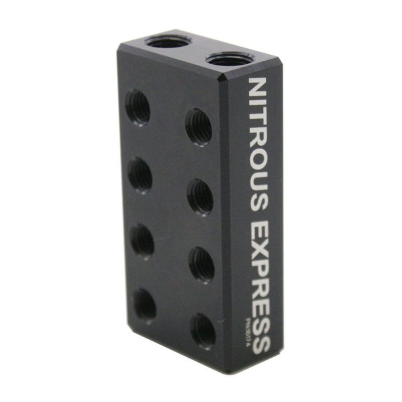 Nitrous Express 2 Inlet 16 Outlet Nitrous/Fuel Distribution Block 16174 16174 Photo - Primary