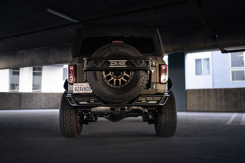 DV8 Offroad 21-23 Ford Bronco Competition Series Rear Bumper RBBR-04 RBBR-04 Photo - Unmounted