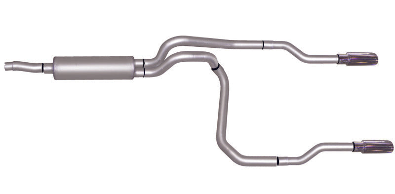 Gibson 02-03 Dodge Dakota SLT 3.9L 2.5in Cat-Back Dual Split Exhaust - Stainless 66511 66511 Photo - Primary